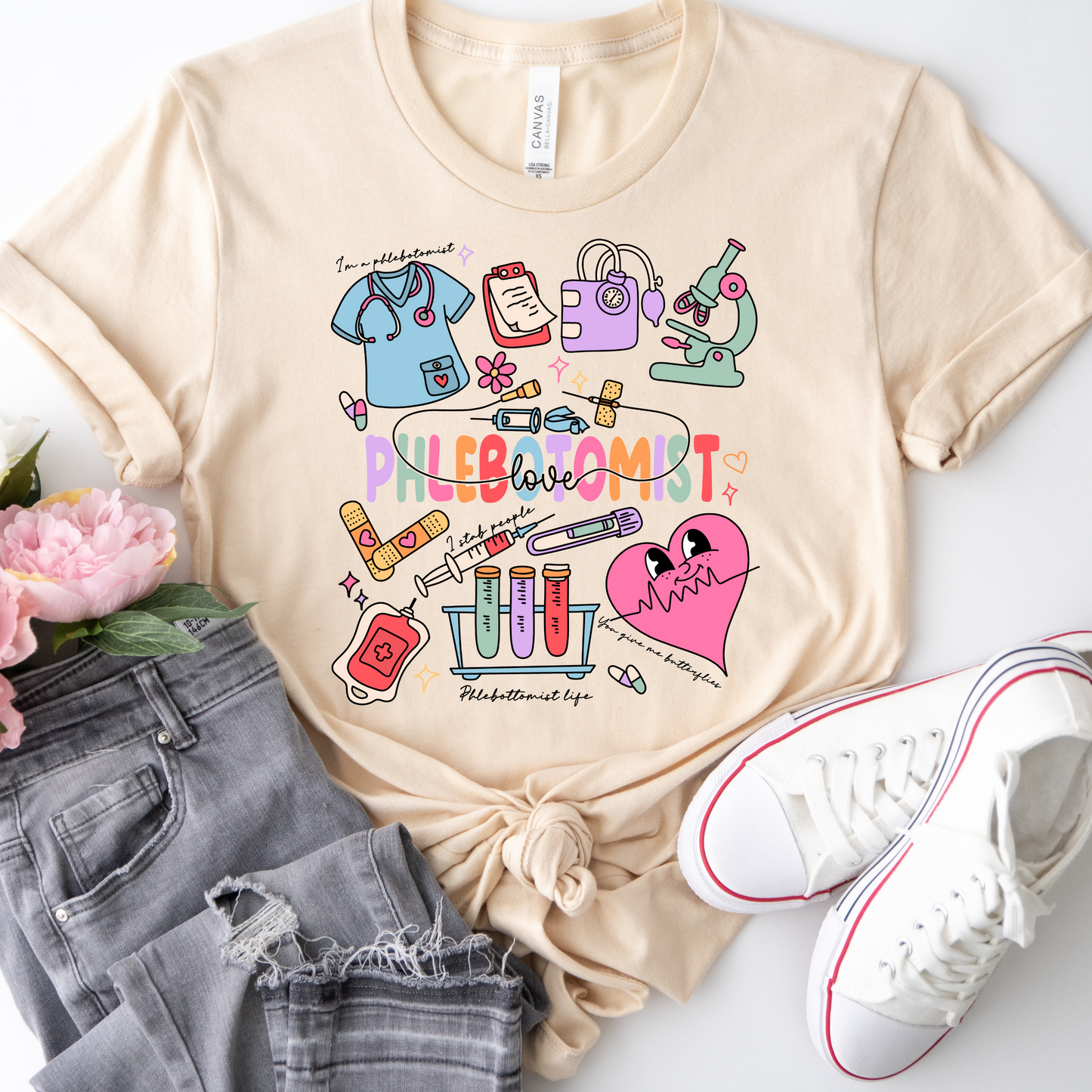 Phlebotomist Love Tee